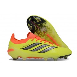 adidas Predator 26 Elite FG Nouveau Jaune Noir Rouge