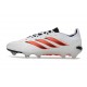 adidas Predator 26 Elite FG Nouveau Blanc Rouge Noir