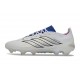 Crampons Nouveaux adidas Predator Elite L FG Blanc Bleu