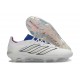 Crampons Nouveaux adidas Predator Elite L FG Blanc Bleu