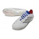 Crampons Nouveaux adidas Predator Elite L FG Blanc Bleu