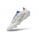 Crampons Nouveaux adidas Predator Elite L FG Blanc Bleu