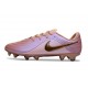 Chaussures Nike Tiempo Maestro Elite FG Bronze Rouge Mét Or Rose Mét