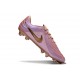 Chaussures Nike Tiempo Maestro Elite FG Bronze Rouge Mét Or Rose Mét
