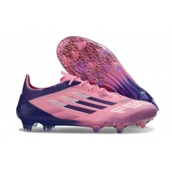 Crampons de Football adidas F50 Elite FG Rose Noir