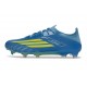 adidas F50 Elite FG X MESSI Equipe Bleu Royal Jaune Solaire Bleu Semi Eclatant