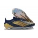 Crampons de Football adidas F50 Elite FG Noir Or