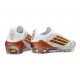 Crampons de Football adidas F50 Elite FG Blanc Or