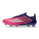 Crampons de Football adidas F50 Elite FG Rose Violet Blanc