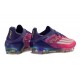 Crampons de Football adidas F50 Elite FG Rose Violet Blanc
