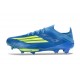 Crampons de Football adidas F50+ FG Bleu Jaune