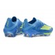 Crampons de Football adidas F50+ FG Bleu Jaune