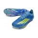 Crampons de Football adidas F50+ FG Bleu Jaune