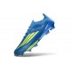 Crampons de Football adidas F50+ FG Bleu Jaune