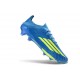 Crampons de Football adidas F50+ FG Bleu Jaune