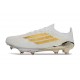 Crampons de Football adidas F50+ FG Blanc Or