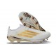 Crampons de Football adidas F50+ FG Blanc Or