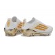 Crampons de Football adidas F50+ FG Blanc Or