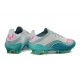 Crampons adidas F50+ FG X Messi Blanc Ftwr Rose Lucide Flash Aqua