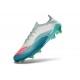 Crampons adidas F50+ FG X Messi Blanc Ftwr Rose Lucide Flash Aqua