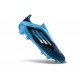 adidas Crampons F50+ Laceless Elite FG Noir Bleu