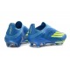adidas F50+ Laceless Elite FG MESSI Equipe Bleu Royal Jaune Solaire