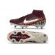 Nike Mercurial Superfly X Elite SG Pro Bordeaux Imprimé Léopard