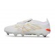 Chaussures adidas Predator 26 Elite FT FG Blanc Or