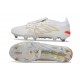 Chaussures adidas Predator 26 Elite FT FG Blanc Or