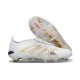 Chaussures adidas Predator 26 Elite FT FG Blanc Or