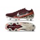 Nike Zoom Mercurial Vapor 16 Elite SG United - Bordeaux Argent Métallisé Rouge Fossile