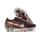 Nike Zoom Mercurial Vapor 16 Elite SG United - Bordeaux Argent Métallisé Rouge Fossile