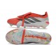 Chaussures adidas Predator 26 Elite FT FG Rouge Lucide Noir Blanc Ftwr