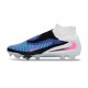 Chaussure Nike Phantom 6 Haute Elite FG Bleu Rapide Rose Explosif Blanc