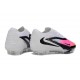 Chaussure de Foot Nike Phantom 6 L Elite FG Blanc Rose Noir
