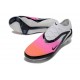 Chaussure de Foot Nike Phantom 6 L Elite FG Blanc Rose Noir