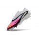Chaussure de Foot Nike Phantom 6 L Elite FG Blanc Rose Noir
