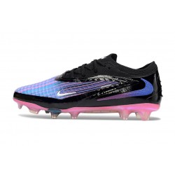 Chaussure de Foot Nike Phantom 6 L Elite FG Bleu Noir
