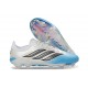Crampons Nouveaux adidas Predator Elite L FG Blanc Bleu Noir
