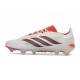 Crampons Nouveaux adidas Predator Elite L FG Blanc Rouge Noir