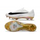 Nike Mercurial Vapor XVII Elite FG Neuf Blanc Or Noir