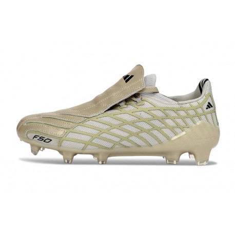 Chaussure adidas F50 Elite FG Spider Or Gris