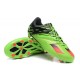 Chaussures foot - Adidas Messi 15.1 FG Vert Noir Rouge