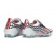 Chaussure adidas F50 Elite FG Spider Blanc Rouge Bleu