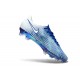 Nike Mercurial Vapor XVII Elite FG Neuf Bleu Argent