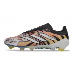 Crampons Nouveaux adidas Predator Elite L FG Tigre Dorée