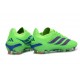 Crampons Nouveaux adidas Predator Elite L FG Vert Bleu
