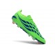 Crampons Nouveaux adidas Predator Elite L FG Vert Bleu