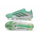 Crampons Nouveaux adidas Predator Elite L FG Vert Argent