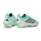 Crampons Nouveaux adidas Predator Elite L FG Vert Argent